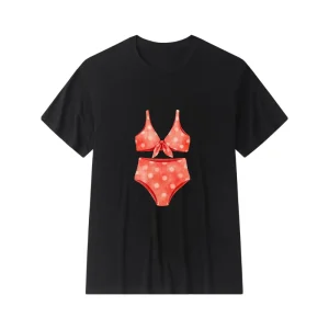 Men's Crew Neck Short Sleeve T-Shirt - Swimsuit